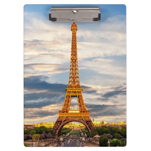 Parijs / Eiffeltoren Klembord (Voorkant)