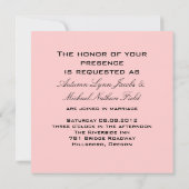 Parijs Eiffeltoren Kroonluchter vintage bruiloft Kaart (Achterkant)