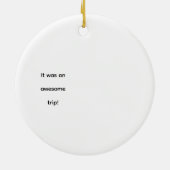 Parijs Eiffeltoren Ornament (Achterkant)