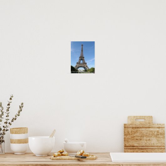 Parijs - Eiffle Tower Poster (Keuken)