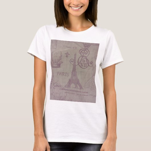 Parijs — Eiffle Tower T-shirt (Voorkant)