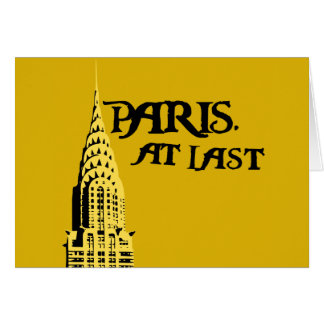 Parijs. Eindkaart