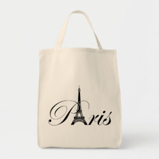 Parijs- en Eiffeltoren Tote Bag