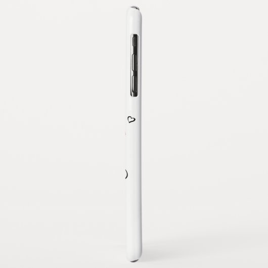 Parijs en koffie, rood Case-Mate iPhone case (Achterkant/links)