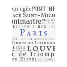 Parijs en zijn mijlpalen