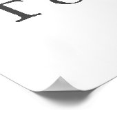 Parijs en zijn mijlpalen poster (Hoek)