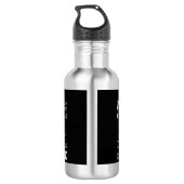 Parijs en zijn mijlpalen waterfles  (Achterkant)