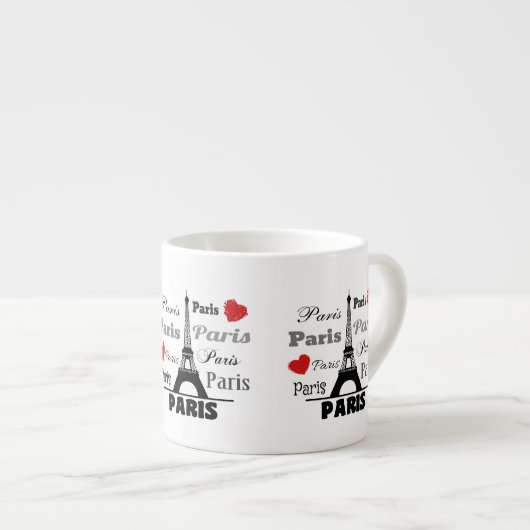 Parijs Espresso Kop (Voorkant rechts)