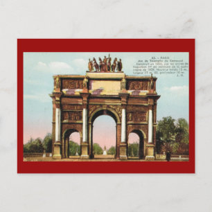  Parijs, Etoile, Arc de Triumphe Briefkaart