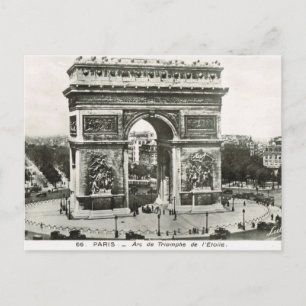 Parijs, Etoile, Arc de Triumphe Briefkaart