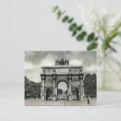  Parijs, Etoile, Arc de Triumphe Briefkaart (Staand voorkant)