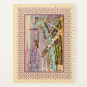 Parijs Expo 1900 Kalender Planner (Achterkant)