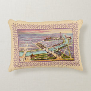 Parijs Expo 1900 Pillow Accent Kussen