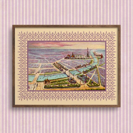 Parijs Expo 1900 Poster