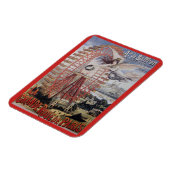  Parijs Ferris Wheel Advertisement Magneet (Linkerzijde)