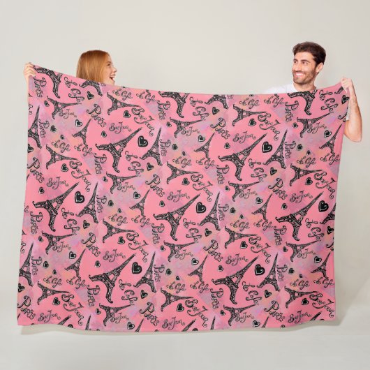 PARIJS FLEECE DEKEN (In situ)