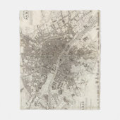 Parijs Fleece Deken (Voorkant)