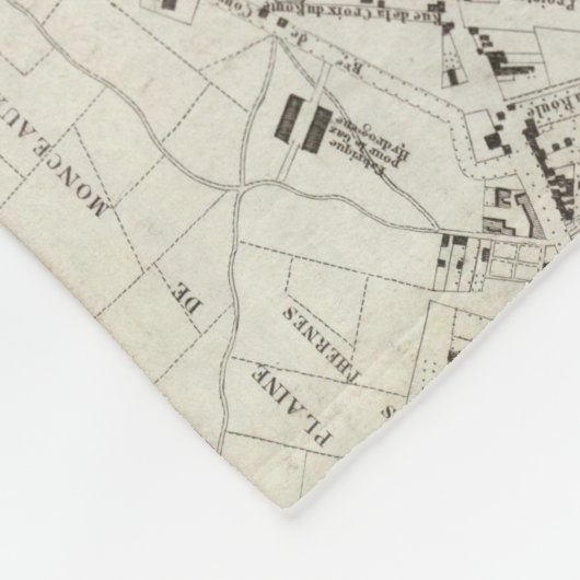 Parijs Fleece Deken (Hoek)