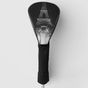 Parijs Fontains Tower Eiffel night Dart Boa Golfheadcover