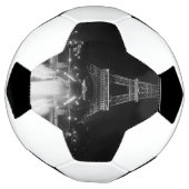 Parijs Fontains Tower Eiffel night Dart Boa Voetbal (Gedraaid)