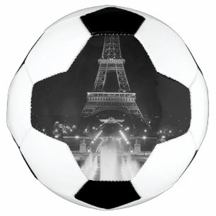  Parijs Fontains Tower Eiffel night Dart Boa Voetbal