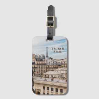 Parijs Fotocadeau met Reisofferte Bagagelabel