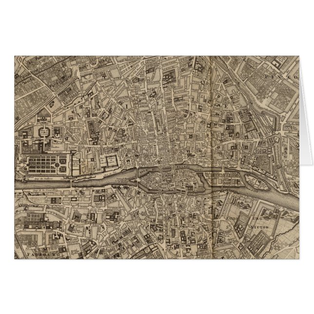 Parijs Frankrijk (Voorkant Horizontaal)