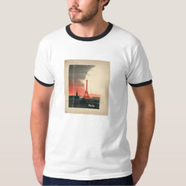 Parijs, Frankrijk – 1960s Geïnspireerd Graphic T-shirt