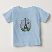 Parijs Frankrijk 2024 Baby T-shirts, Parijs Frankr (Voorkant)