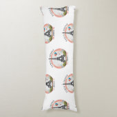Parijs Frankrijk 2024 Body Pillows, Eiffeltoren Lichaamskussen (Voorkant Verticaal)