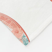 Parijs Frankrijk 2024 fleece dekens, Eiffeltoren (Hoek)