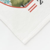 Parijs Frankrijk 2024 fleece dekens, Eiffeltoren (Hoek)