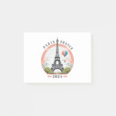 Parijs Frankrijk 2024 Post-it Notes, Eiffeltoren Post-it® Notes (Voorkant)