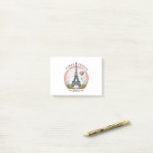 Parijs Frankrijk 2024 Post-it Notes, Eiffeltoren Post-it® Notes (Op bureau)