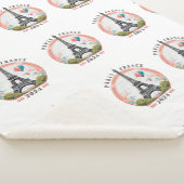 Parijs Frankrijk 2024 Sherpa Dekens, Eiffeltoren Deken (3/4)