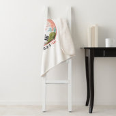 Parijs Frankrijk 2024 Sherpa Dekens, Eiffeltoren Sherpa Deken (In situ)