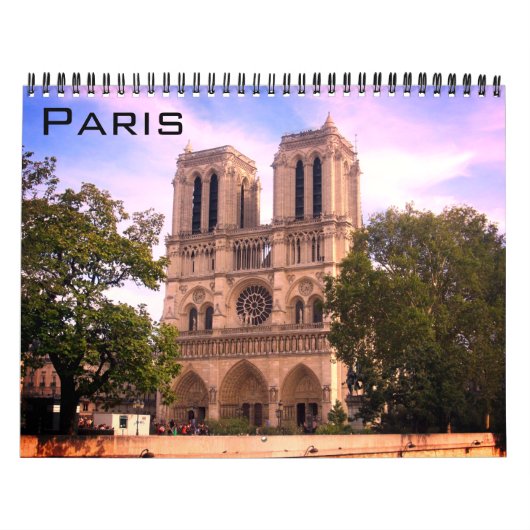 parijs frankrijk 2026 kalender (Hoes)