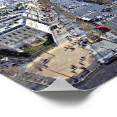 Parijs, Frankrijk Aerial Uitzicht Poster (Hoek)