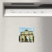 Parijs Frankrijk - Arc de Triomphe du Carrousel Magneet (Insitu (Vaatwasser))