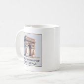 Parijs Frankrijk Arc de Triomphe Koffiemok (Voorkant links)