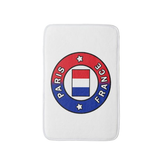 Parijs Frankrijk Badmat (Voorkant Verticaal)