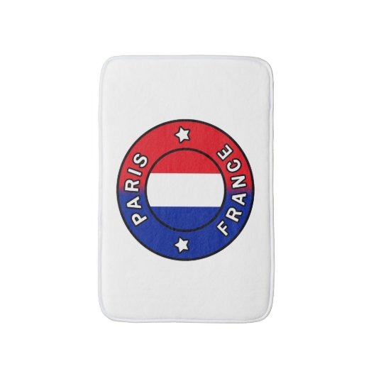 Parijs Frankrijk Badmat (Voorkant Verticaal)