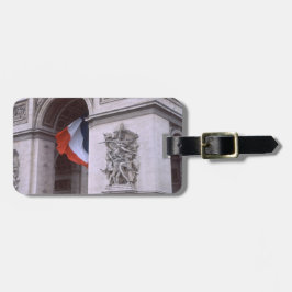 Parijs Frankrijk Bagagelabel