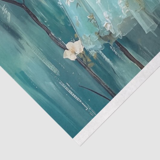 Parijs Frankrijk Ballerina Mode Decoupage Tissuepapier (Detail)