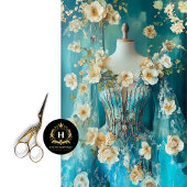  Parijs Frankrijk Ballerina Mode Decoupage Tissuepapier