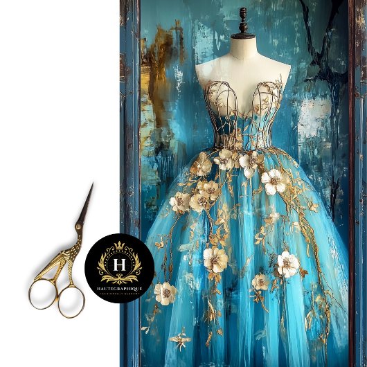  Parijs Frankrijk Ballerina Mode Decoupage Tissuepapier