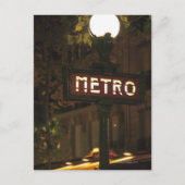 Parijs, Frankrijk Briefkaart (Voorkant)