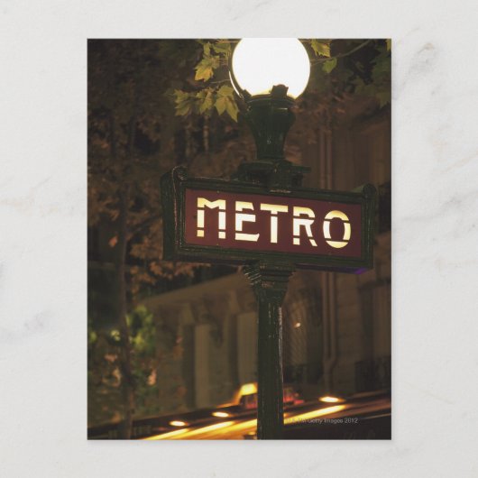 Parijs, Frankrijk Briefkaart (Voorkant)