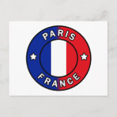 Parijs Frankrijk Briefkaart (Voorkant)