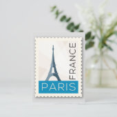 Parijs Frankrijk Briefkaart (Staand voorkant)